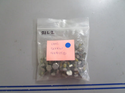 *NEW OEM* (LOT OF 2) 0720 OMC Johnson Evinrude Screw 908158 0908158