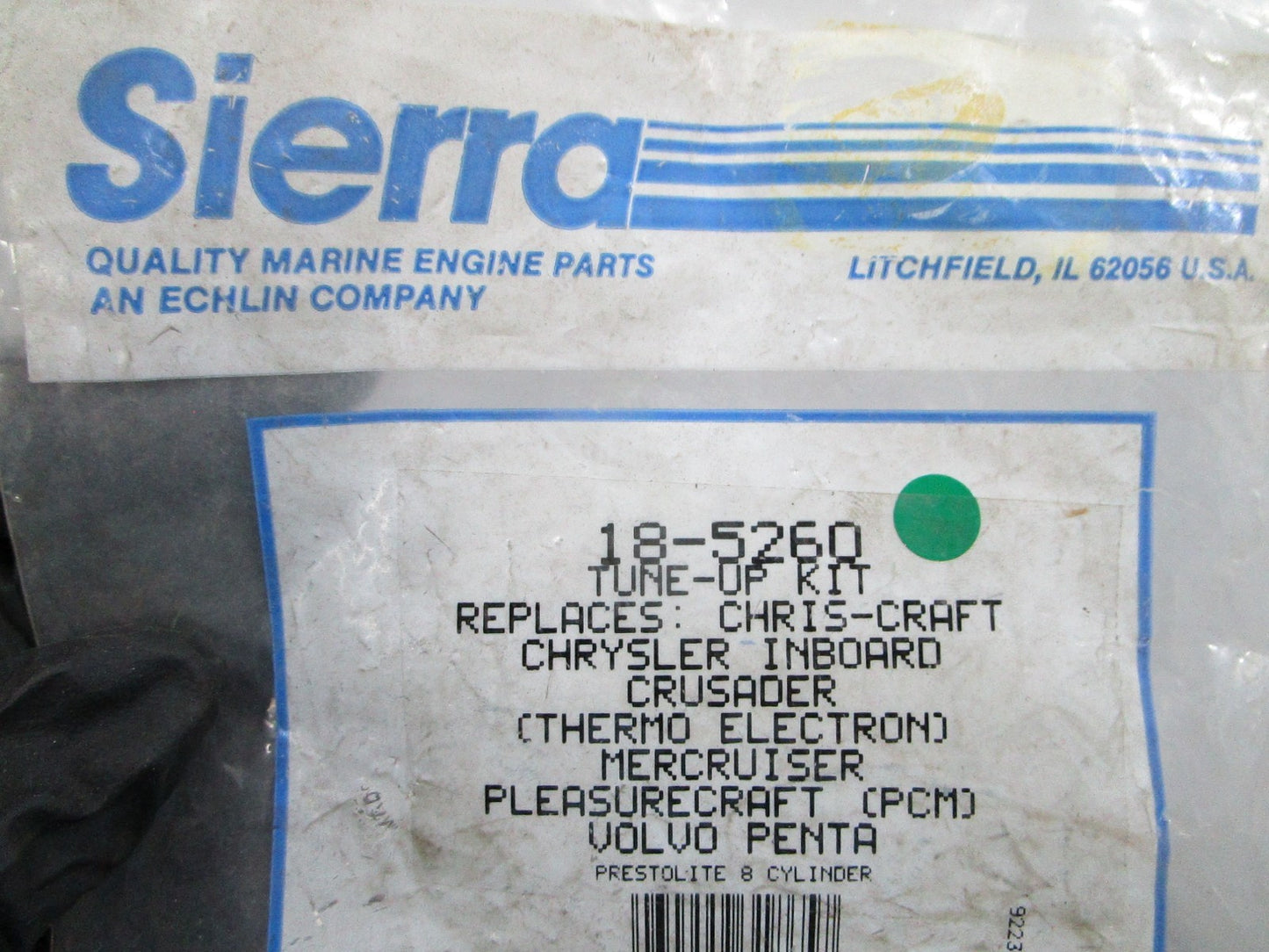 NEW 18-5260 Replaces: Mercruiser Sierra Tune-Up Kit 0810