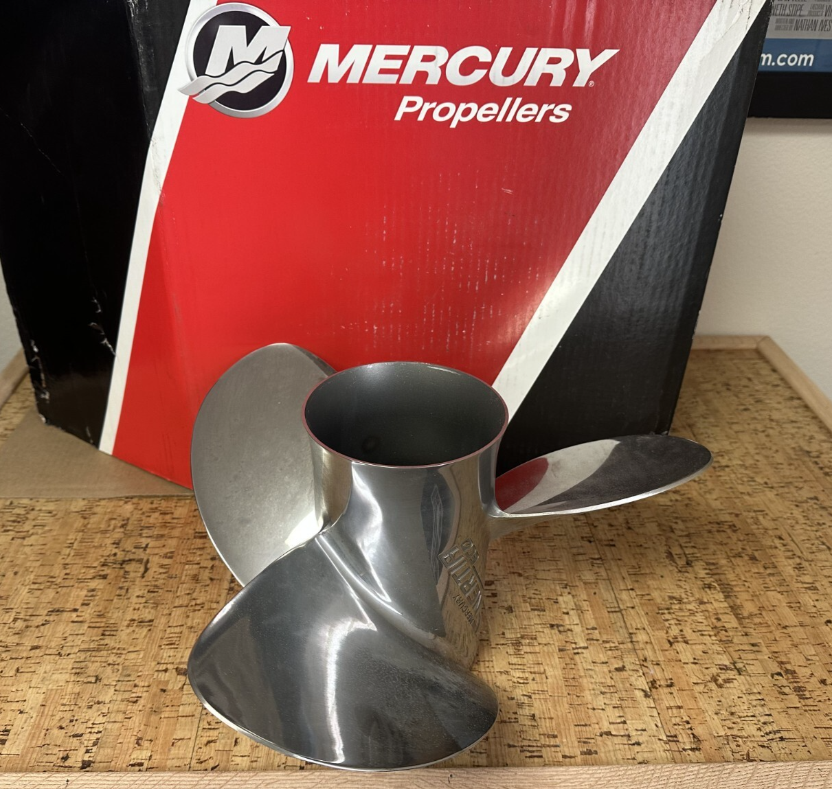 *NEW OEM* 0720 Mercury Enertia Eco SS 3 Blade LH 16 x 17 Propeller 48-8M0151250