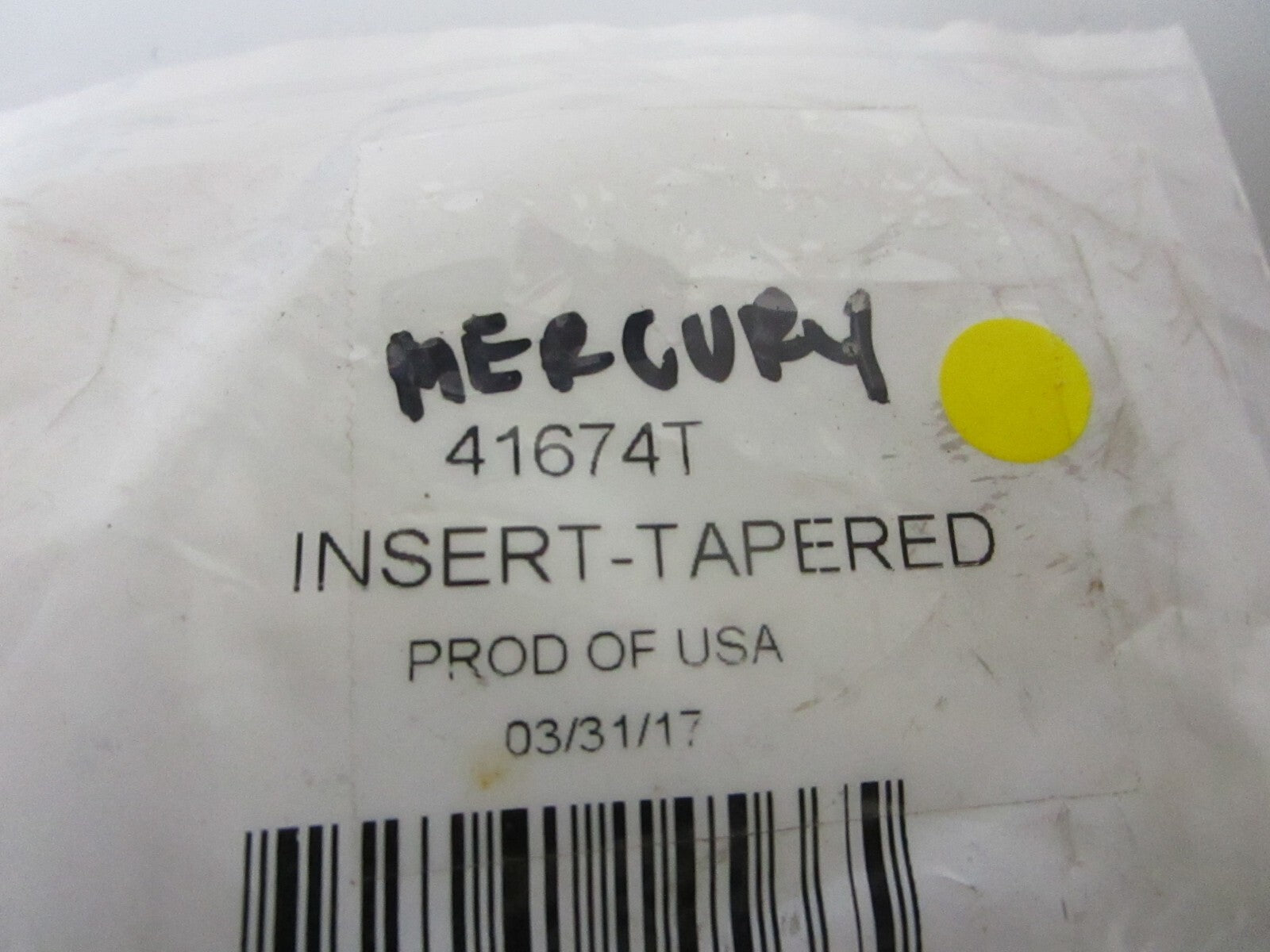 *NEW OEM* 0810 Mercury Quicksilver Tapered Insert 416741