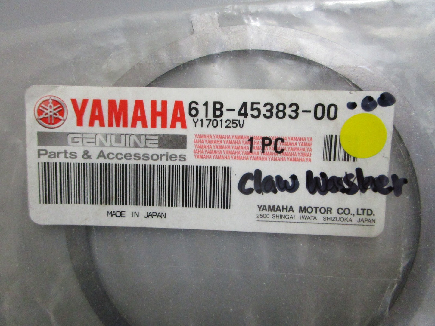 *NEW OEM* 0810 Yamaha Claw Washer 61B-45383-00-00