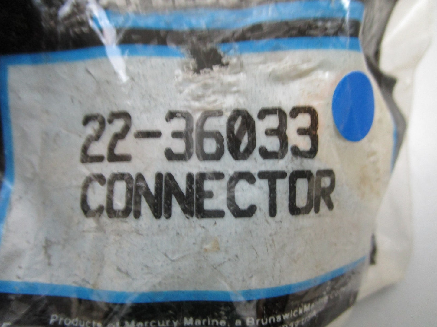 *NEW OEM* 0810 Mercury Quicksilver Connector 22-36033