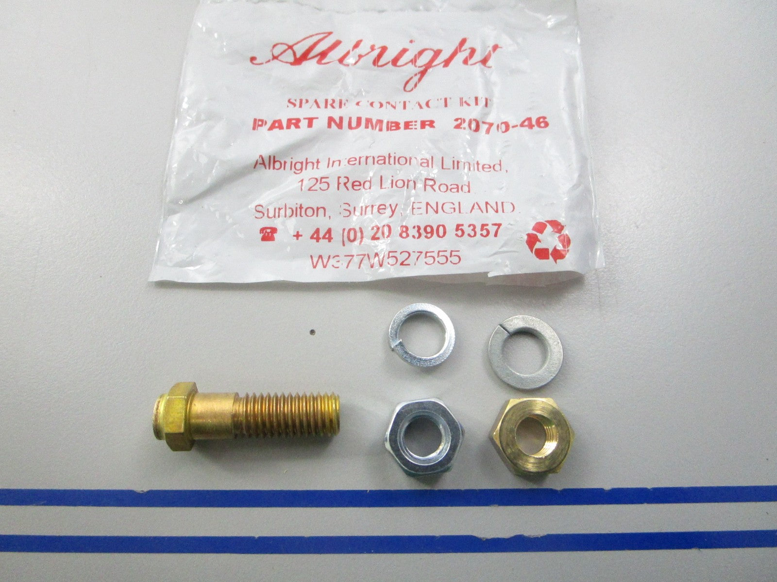 NEW 2070-46 Albright Spare Contact Kit 0810