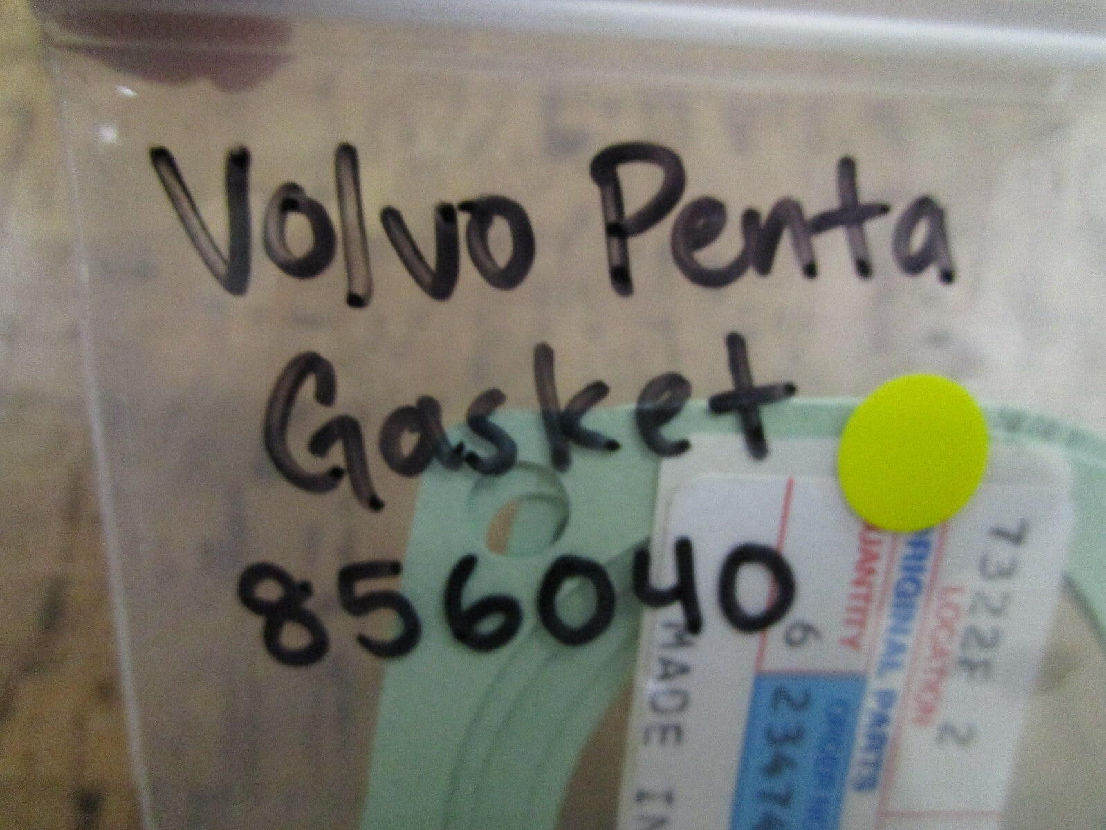 *NEW OEM* 0750 Volvo Penta GASKET 856040