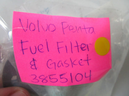 *NEW OEM* 0810 Volvo Penta Fuel Filter & Gasket 3855104
