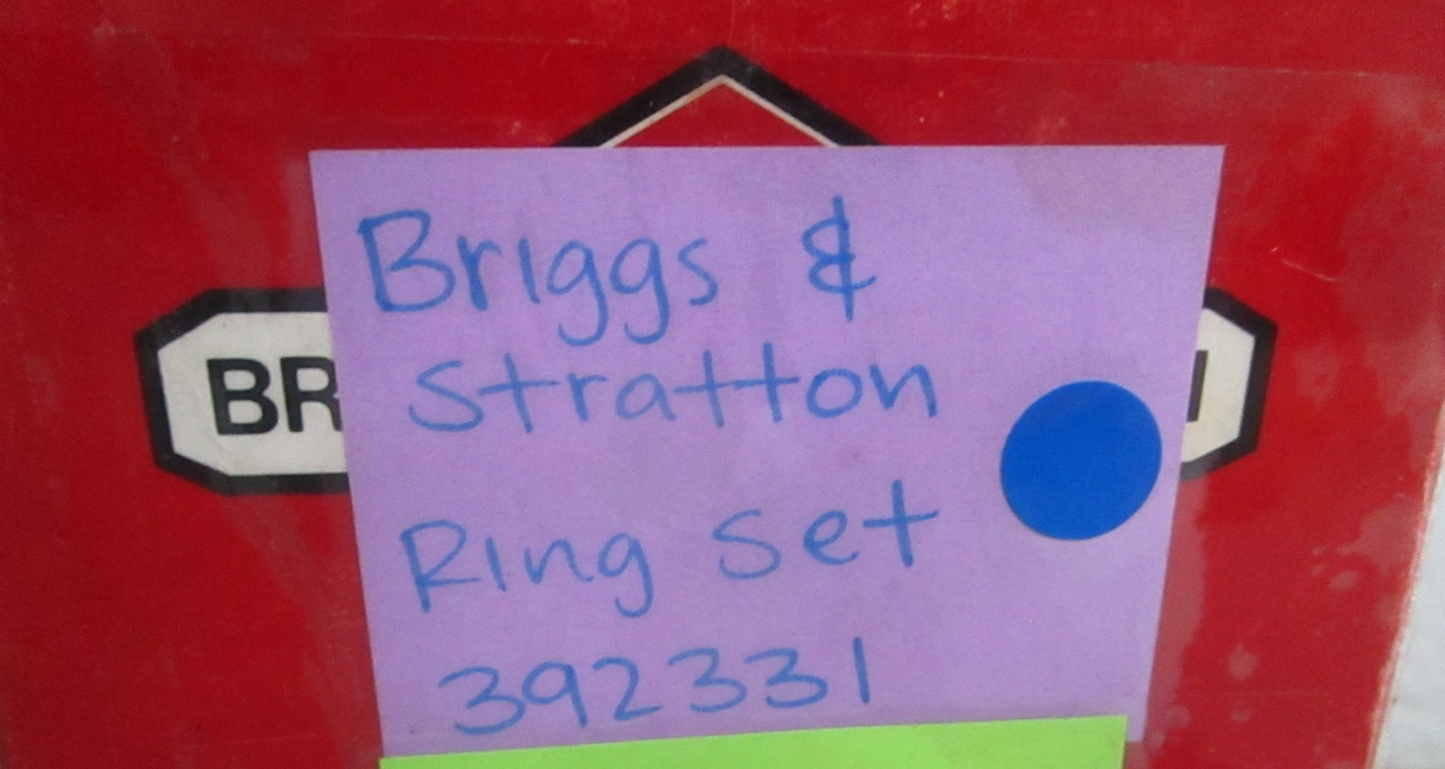 NEW OEM 392331 Briggs & Stratton Ring Set 0820
