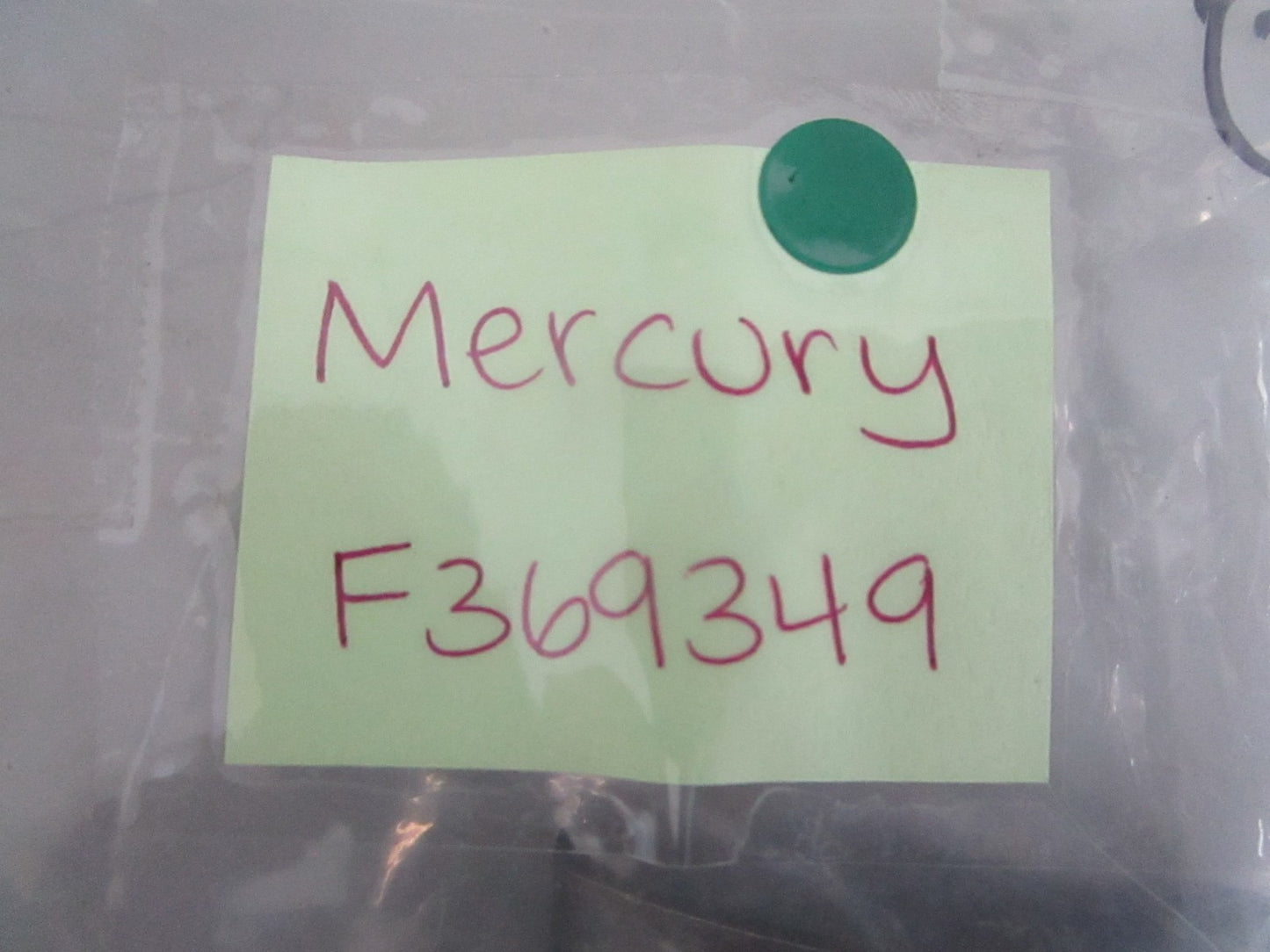 Mercury F369349 Outboard Marine Engine Part NOS Genuine Factory NEW OEM 0820