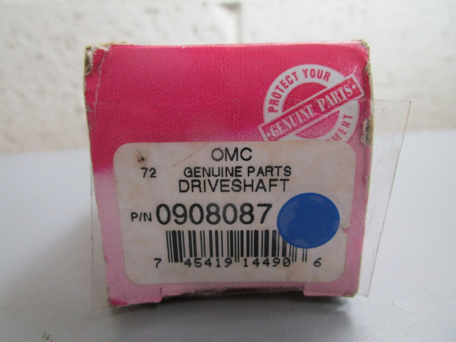 *NEW OEM* 0820 OMC Johnson Evinrude Drive Shaft 908087 0908087