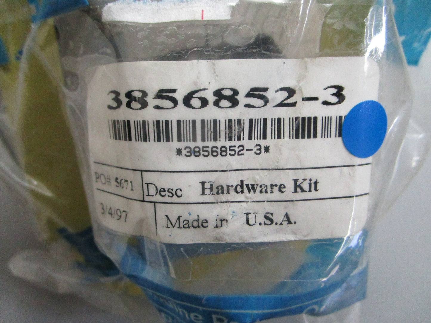 *NEW OEM* 0820 Volvo Penta Hardware Kit 3856852