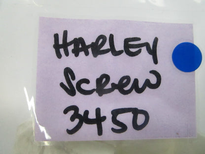 *NEW OEM* (LOT OF 8) 0810 Harley Davidson Screw 3450