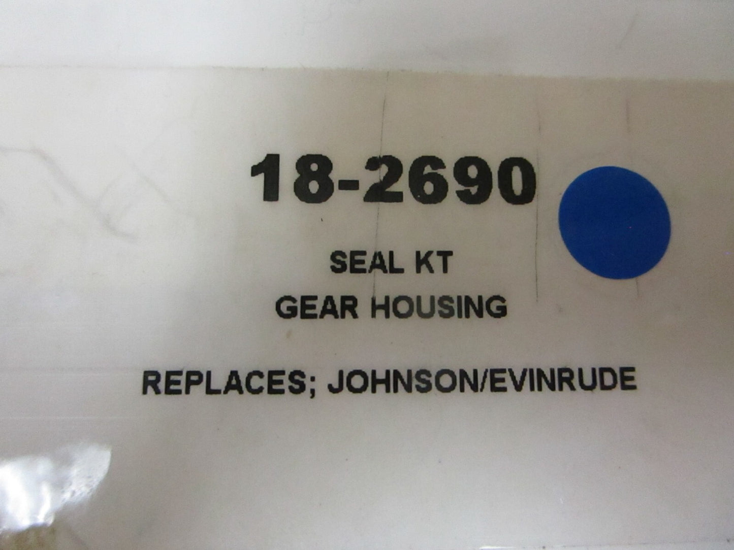 *NEW* 0720 Sierra Gear Housing Seal Kit 18-2690 Replaces: Evinrude