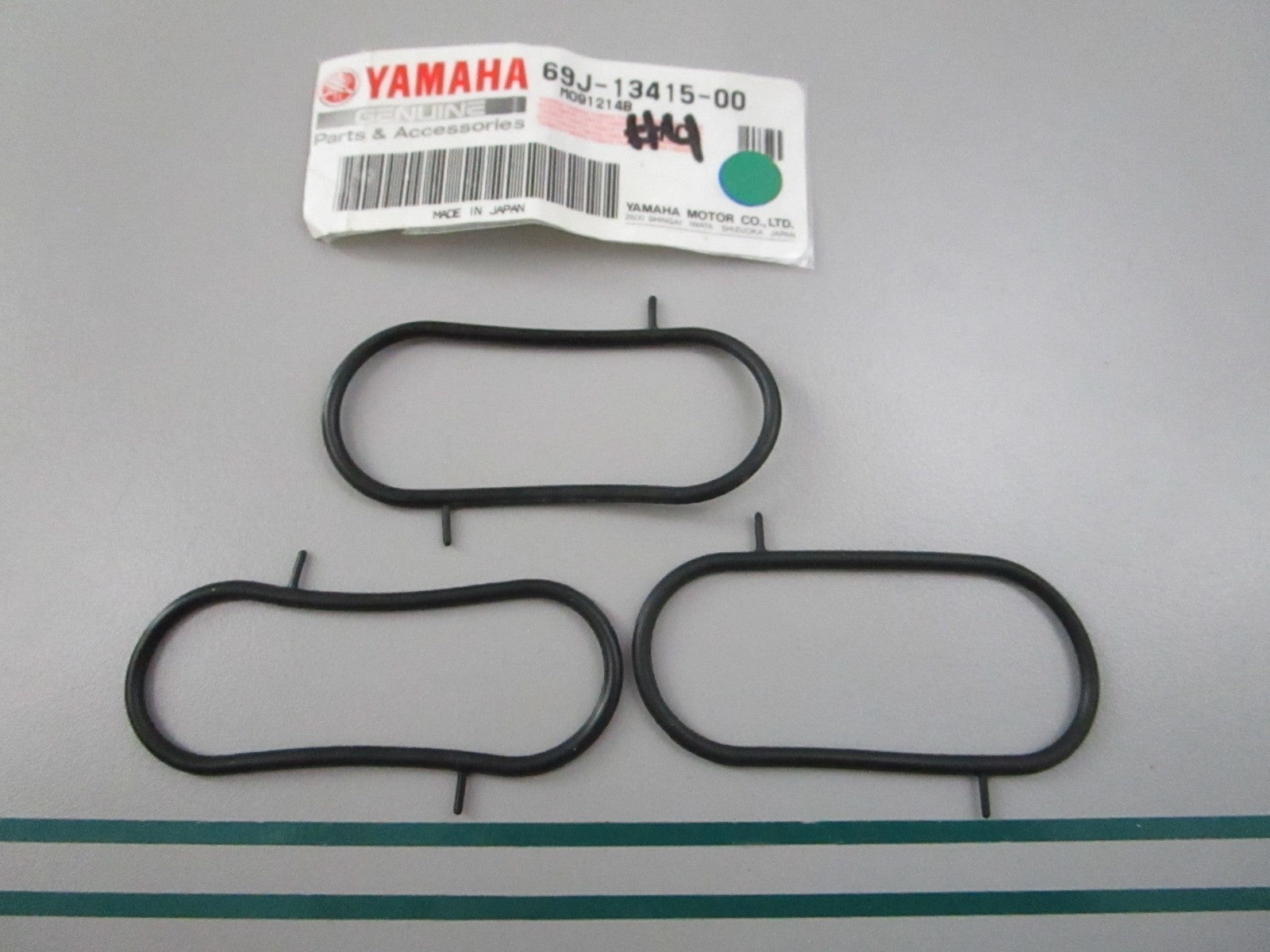 NEW OEM (LOT OF 3) 69J-13415-00-00 Yamaha Oil Strainer Seal 0810