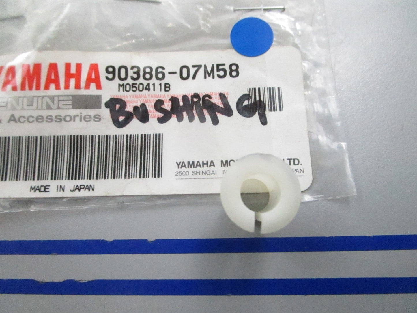 NEW OEM Yamaha 90386-07M58 Bushing 0810