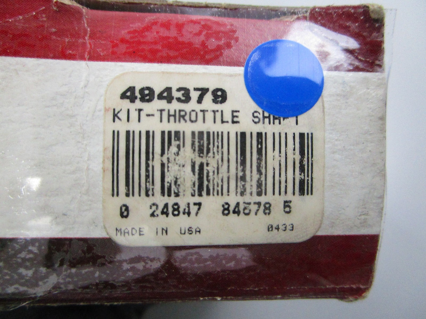 NEW OEM 494379 Briggs & Stratton Throttle Shaft Kit 0810