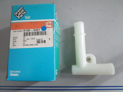 *NEW OEM* 0820 Cummins Fitting Hose Tee 0130-4391
