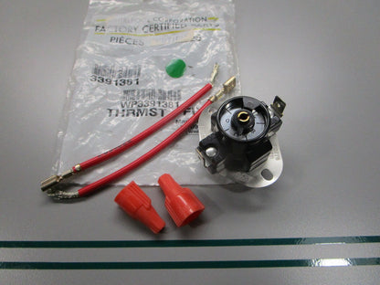 NEW OEM WP3391381 Whirlpool Fixed Thermostat 0810