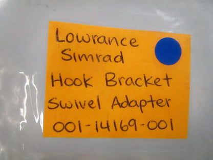 *NEW OEM* 0810 Lowrance Simrad Hook Bracket Swivel Adapter 001-14169-001
