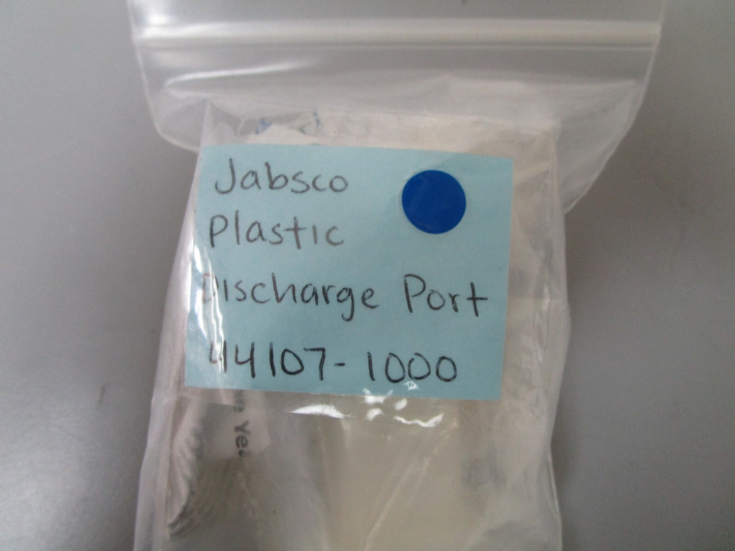 *NEW OEM* 0720 Jabsco Plastic Discharge Port 44107-1000