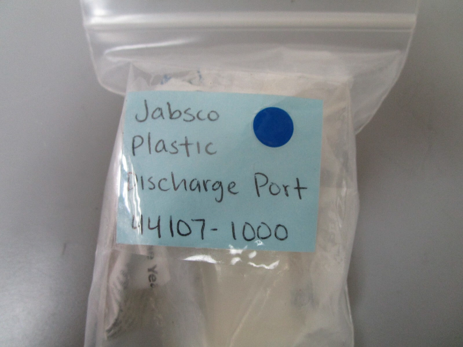 *NEW OEM* 0720 Jabsco Plastic Discharge Port 44107-1000