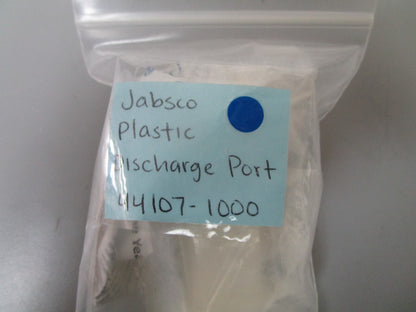 *NEW OEM* 0720 Jabsco Plastic Discharge Port 44107-1000