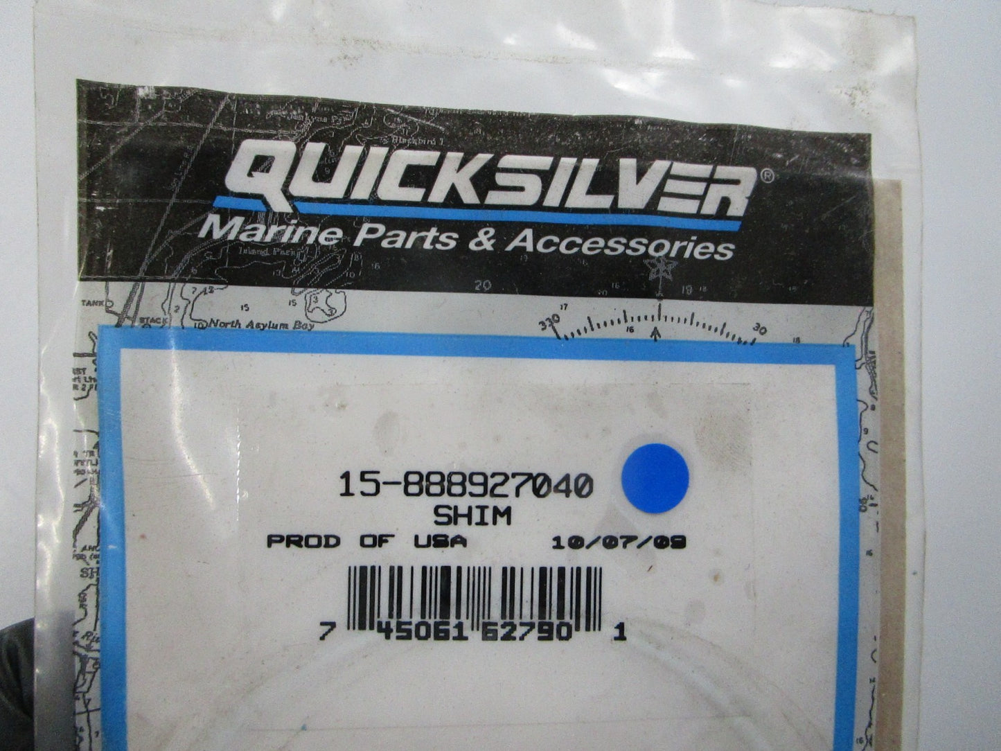 NEW OEM 15-888927040 Mercury Quicksilver Shim 0810