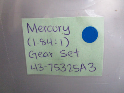 *NEW OEM* 0820 Mercury Quicksilver (1.84:1) Gear Set 43-75325A3