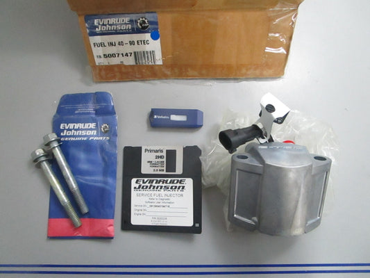 *NEW OEM* 0820 OMC Johnson Evinrude 40-90HP ETEC Fuel Injector 5007147