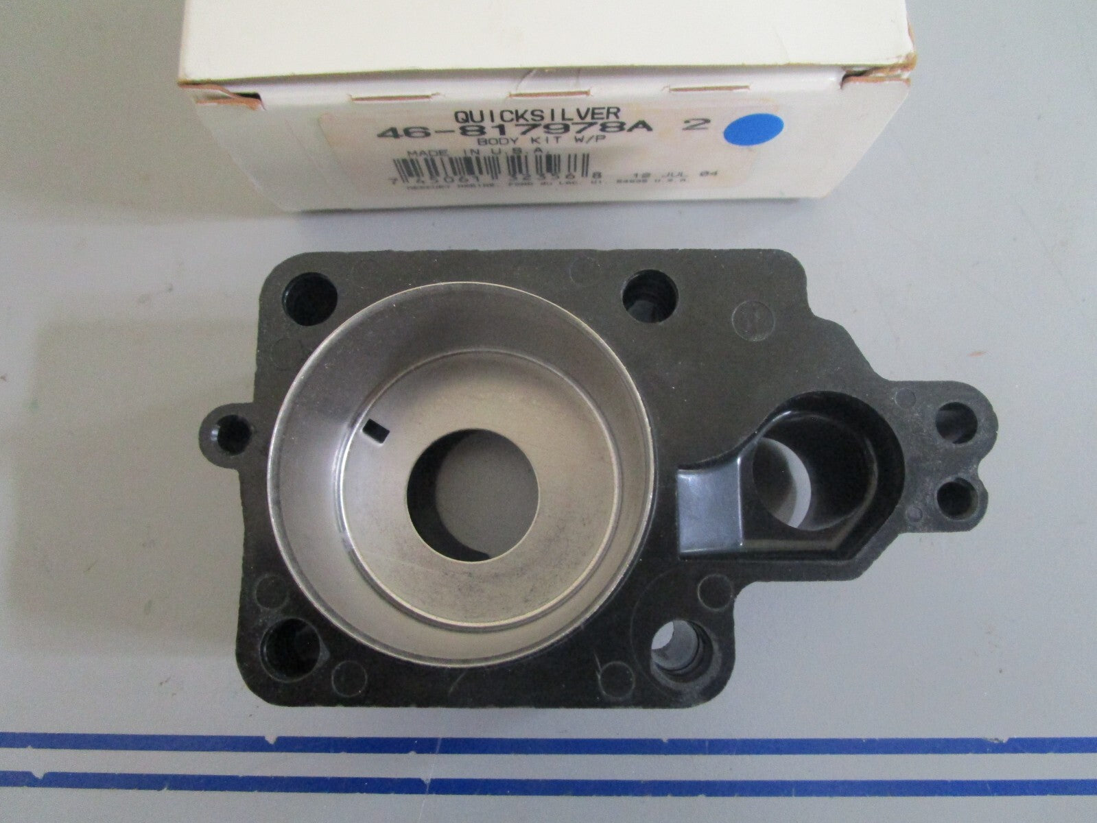 *NEW OEM* 0820 Mercury Quicksilver Water Pump Body Kit 46-817978A2