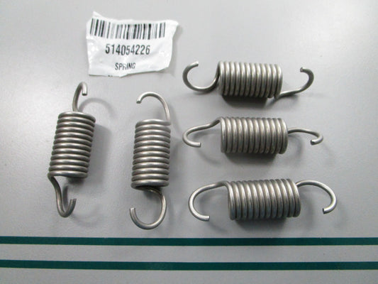 NEW (LOT OF 5) 514054226 Ski-Doo Exhaust Spring 0810