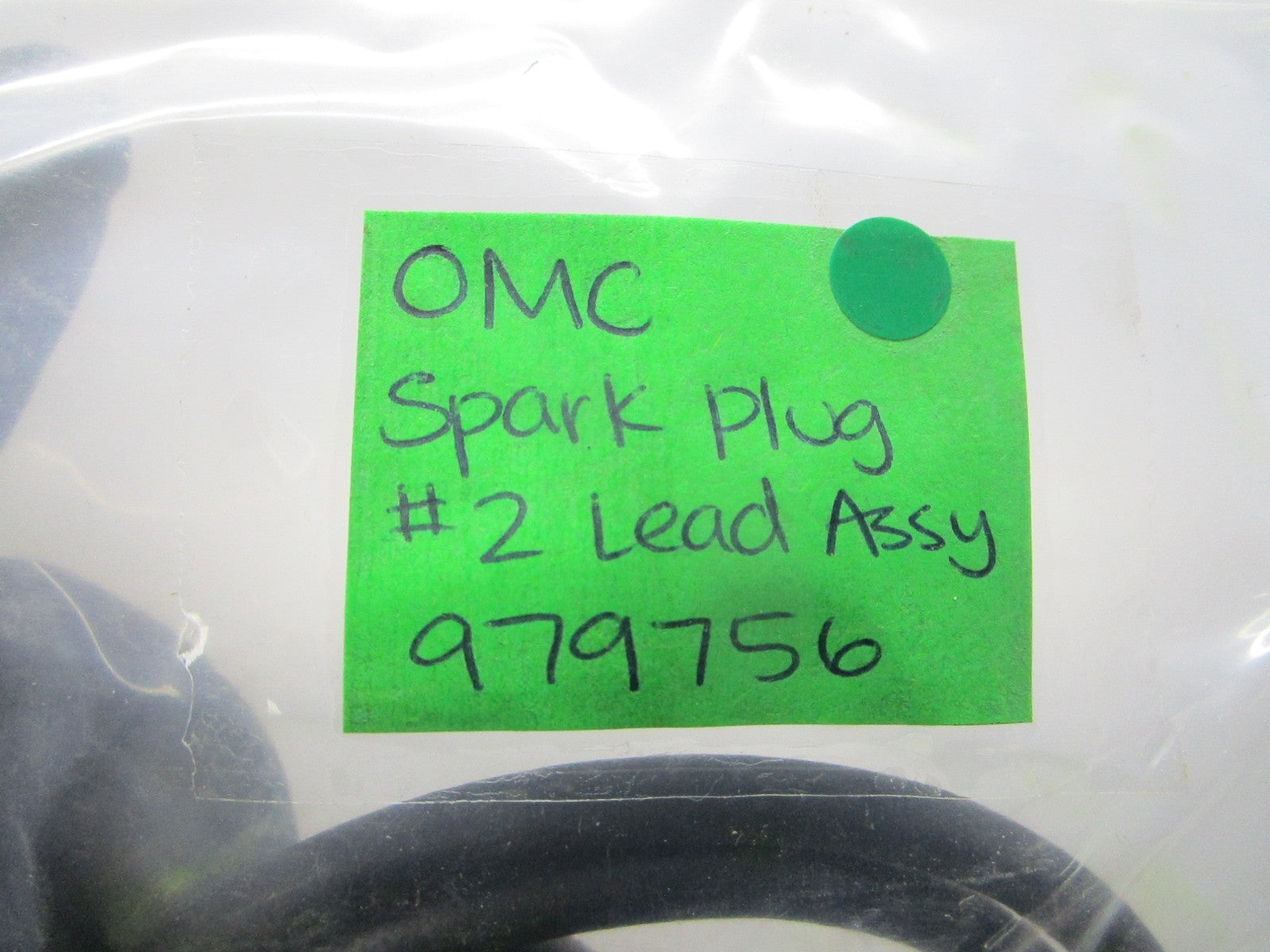 NEW OEM 979756 0979756 OMC Johnson Evinrude Spark Plug #2 Lead Assy 0810