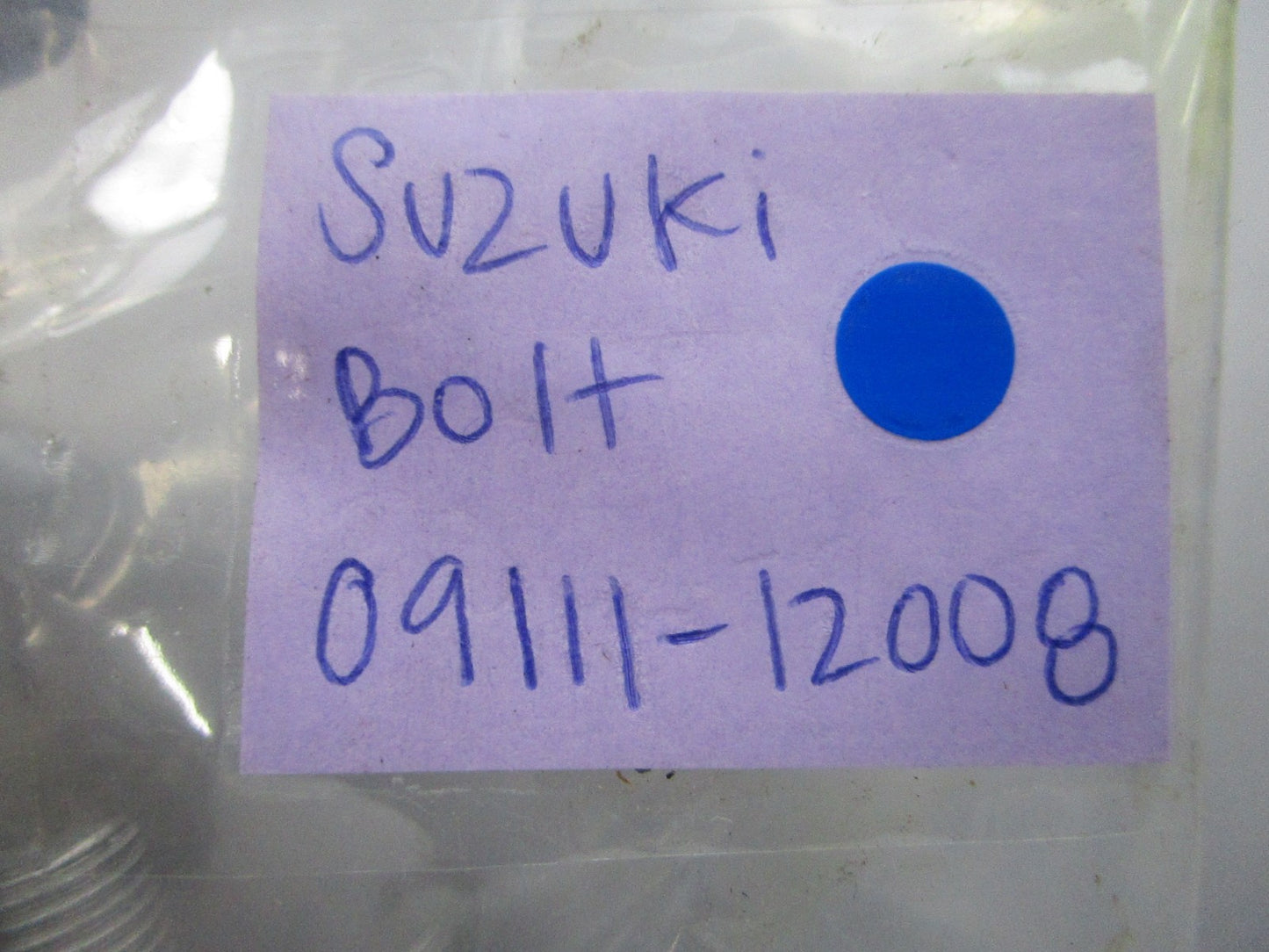NEW OEM 09111-12008 Suzuki Bolt 0810