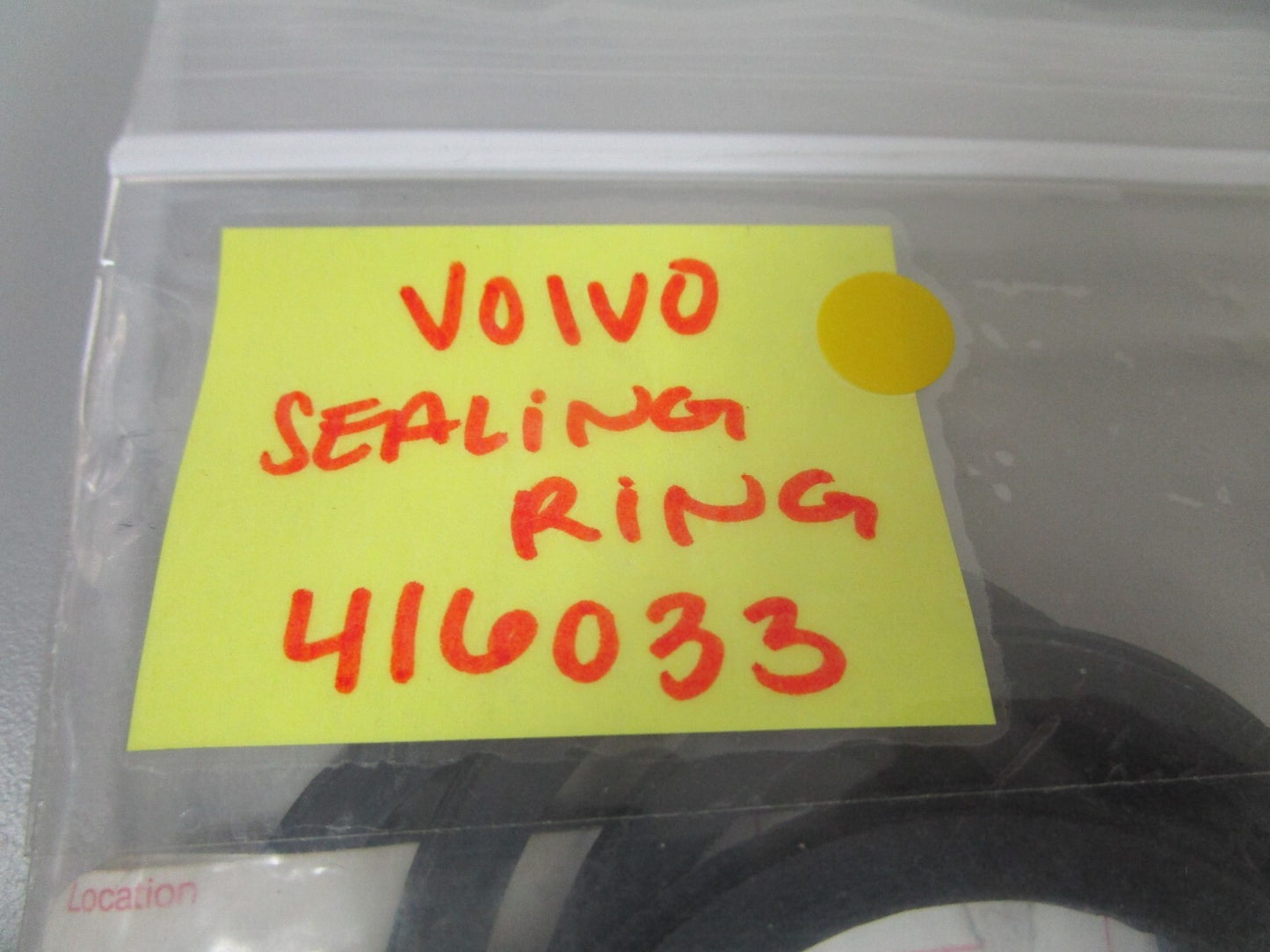*NEW OEM* (LOT OF 2) 0810 Volvo Penta Sealing Ring 416033