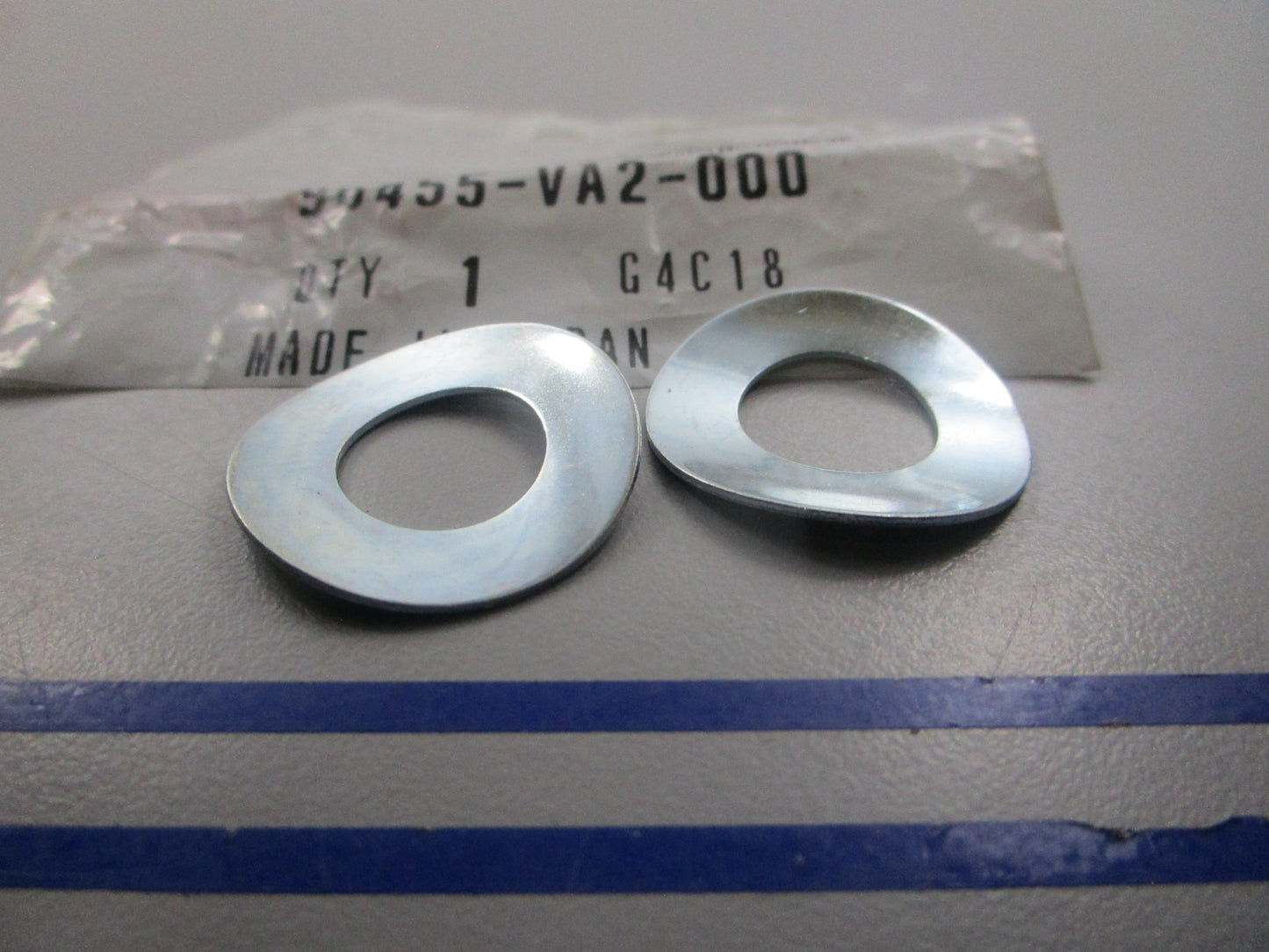 NEW OEM (LOT OF 2) 90455-VA2-000 Wheel Washer 0810