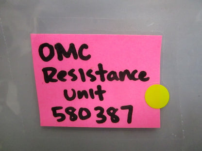 *NEW OEM* 0810 OMC Johnson Evinrude Resistance Unit 580387 0580387