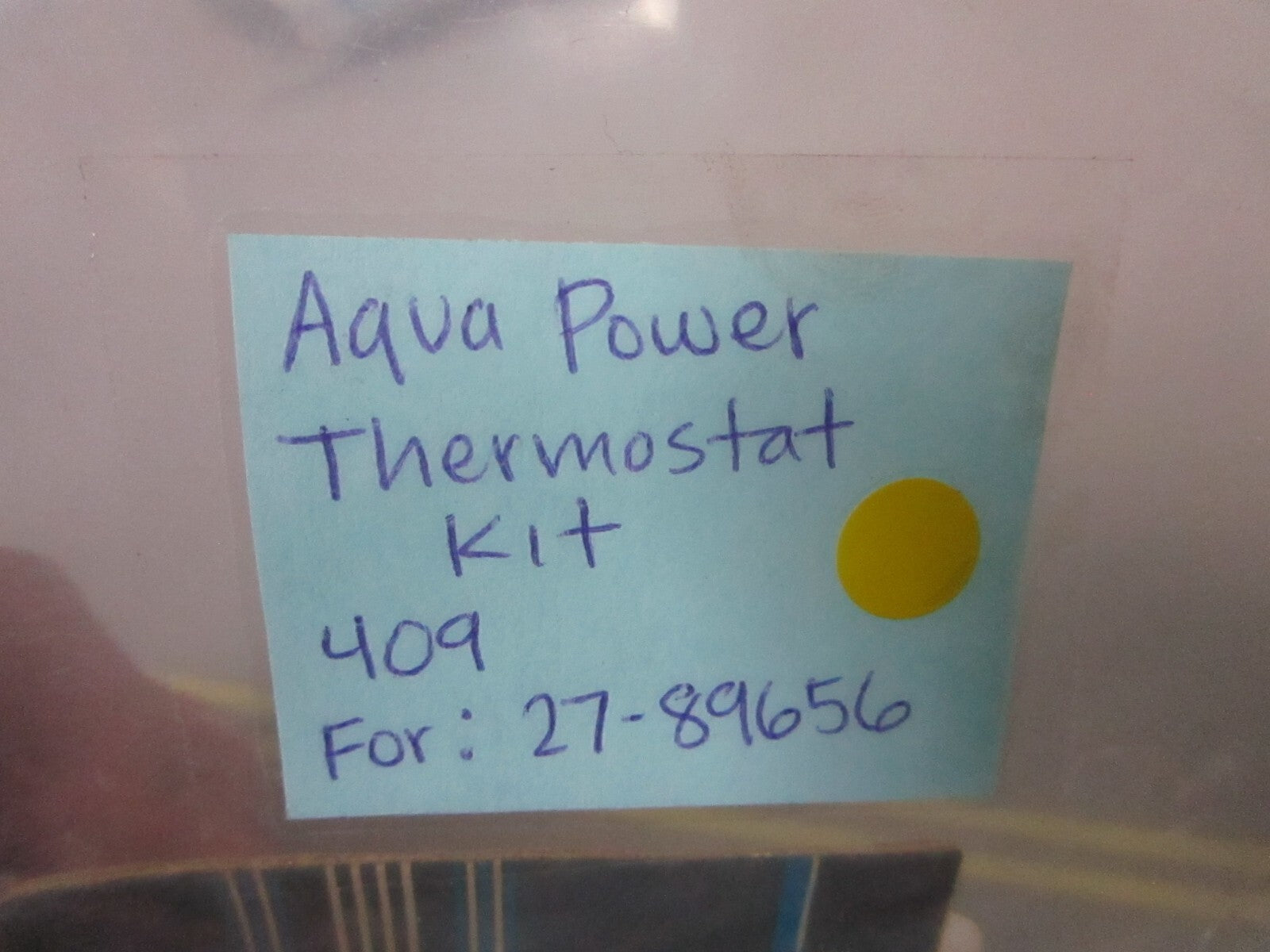 *NEW* 0810 Aqua Power Thermostat Kit 409 For: 27-89656