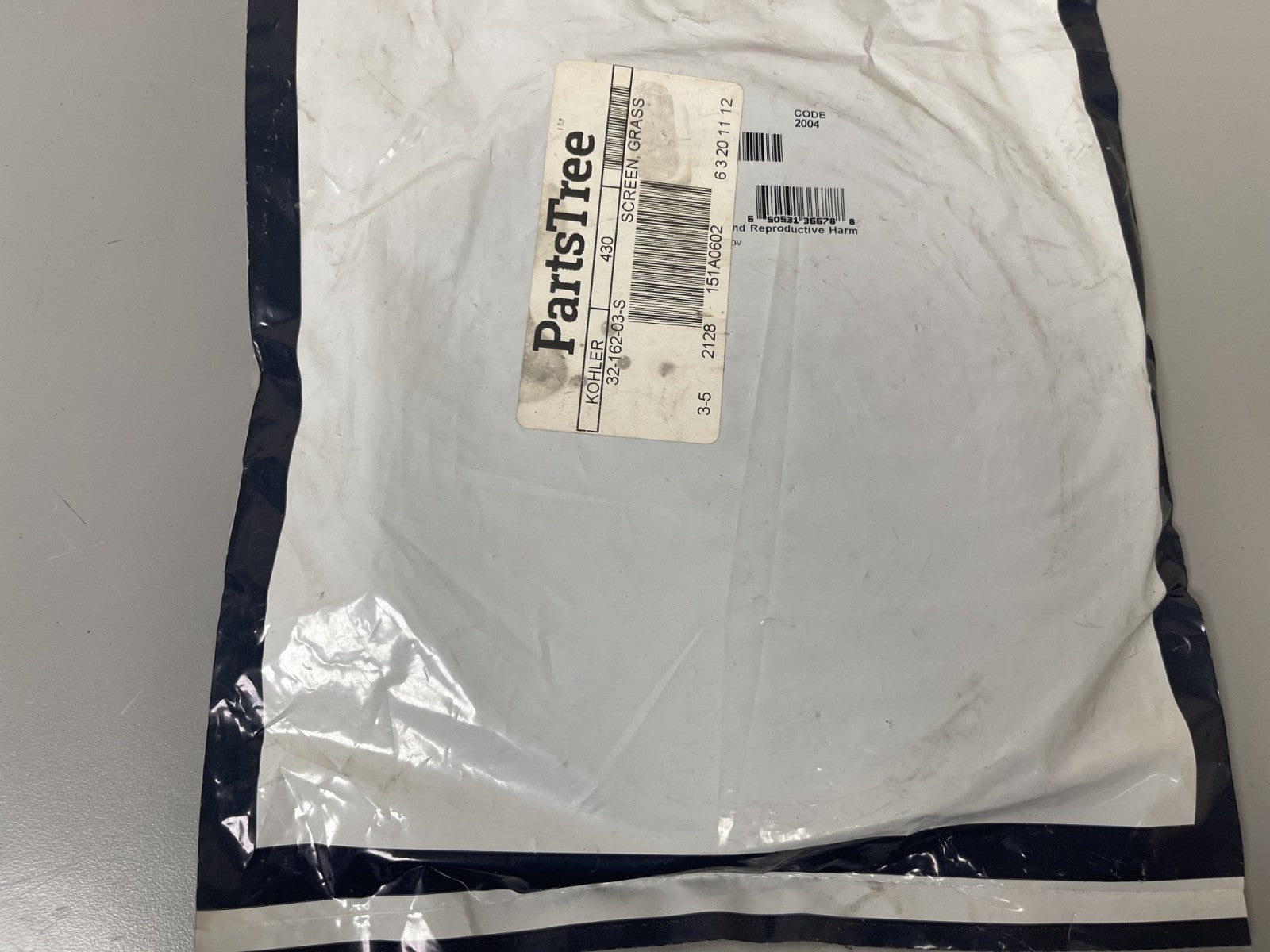 *NEW OEM* 0670 Kohler Grass Screen 32-162-03-S