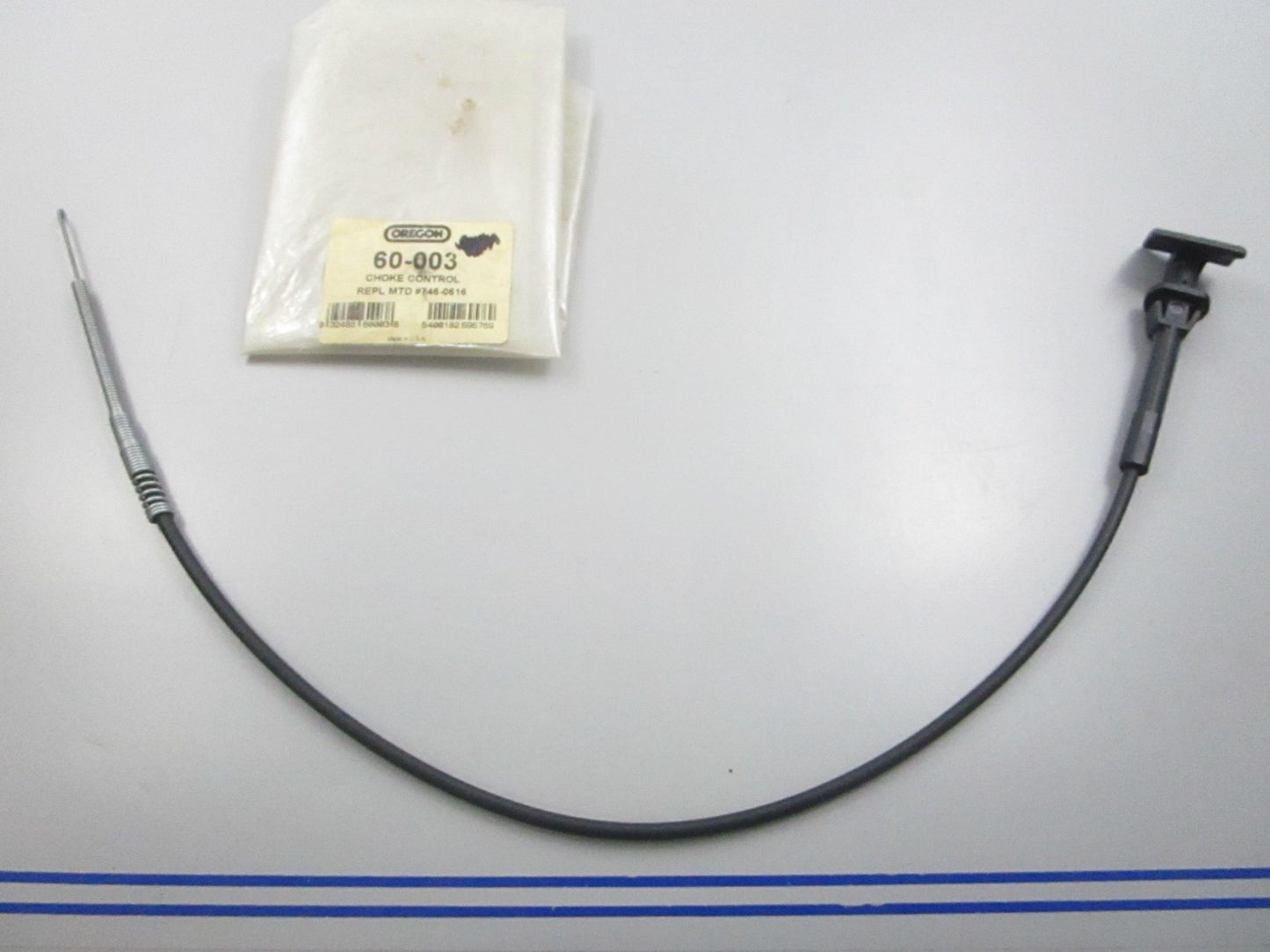 NEW 60-003 Replaces: 746-0616 Oregon Chocke Cable 0810