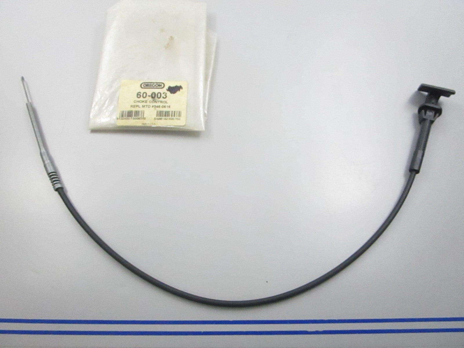 NEW 60-003 Replaces: 746-0616 Oregon Chocke Cable 0810