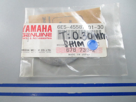 NEW OEM 6E5-45587-01-30 Yamaha (T:0.30mm) Shim 0810