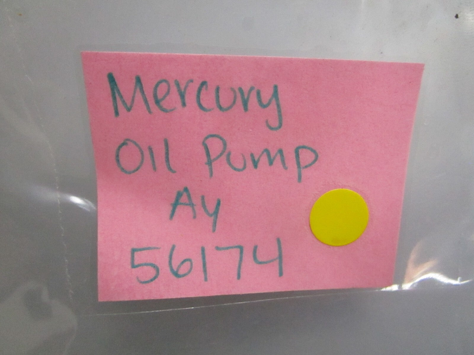 *NEW OEM* 0820 Mercury Quicksilver Oil Pump Ay 56174