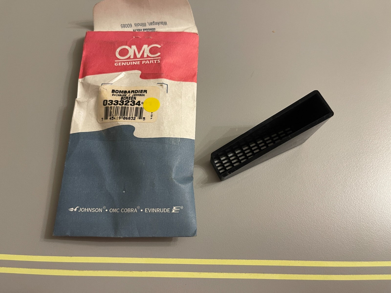 *NEW OEM* 0750 OMC Johnson Evinrude SCREEN 333234 0333234