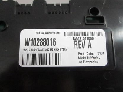 NEW OEM W10288016 Whirlpool Washer Control Board 0820