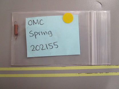 *NEW OEM* 0810 OMC Johnson Evinrude Spring 202155 0202155