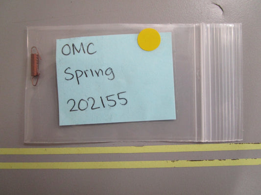 *NEW OEM* 0810 OMC Johnson Evinrude Spring 202155 0202155