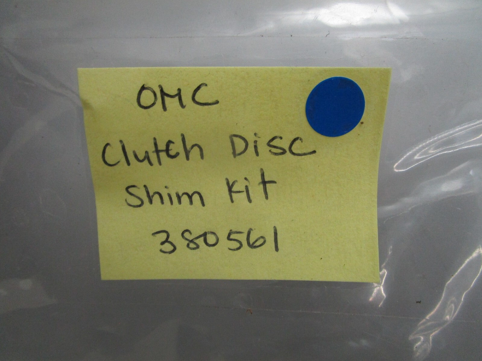 *NEW OEM* 0820 OMC Johnson Evinrude Clutch Disc Shim Kit 380561 0380561