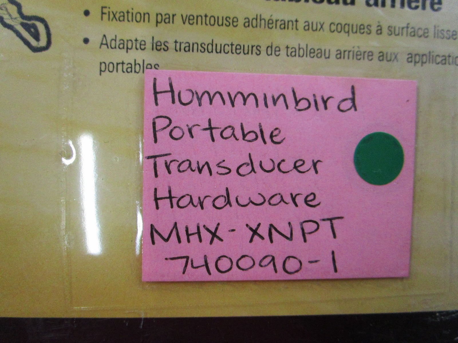 NEW 740090-1 Humminbird Portable Transducer Hardware MHX-XNPT 0810