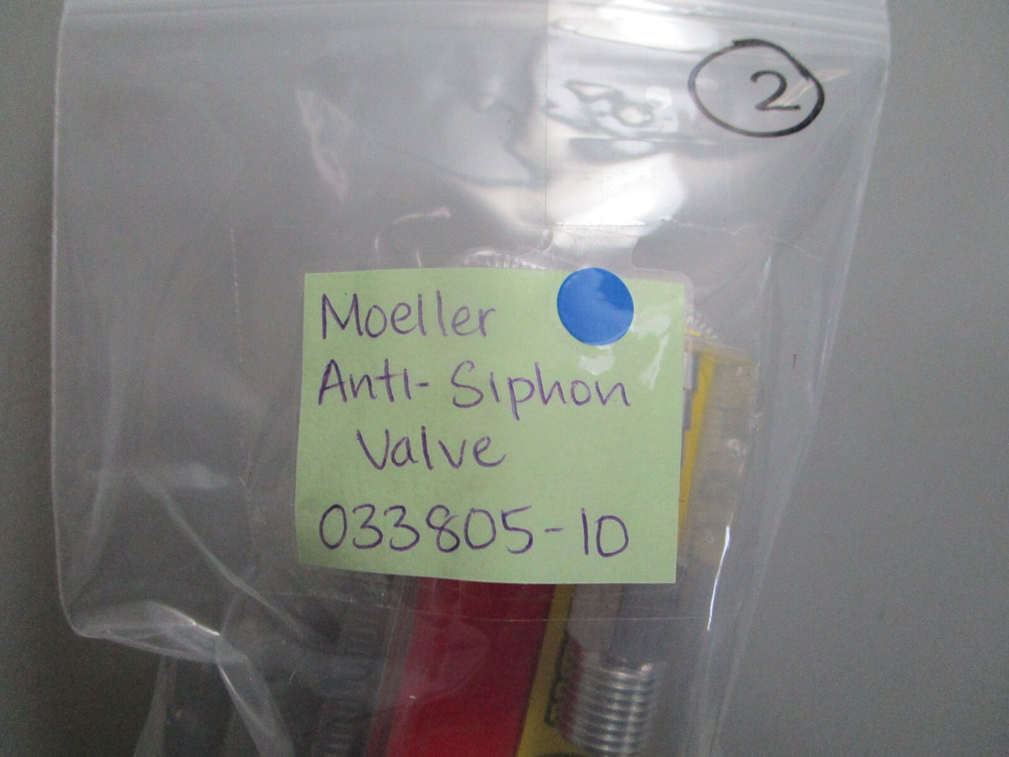 *NEW* 0770 Moeller Anit-Siphon Valve 033805-10