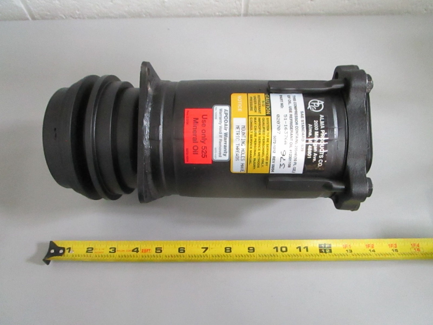 NEW 51-16376A 7511246 Alma Compressor Rep: 0002304911 Mercedes-Benz 0820