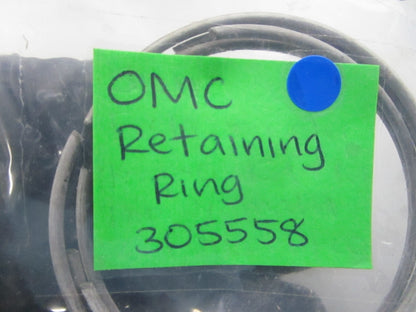 NEW OEM (LOT OF 4) 305558 0305558 OMC Johnson Evinrude Retaining Ring 0810
