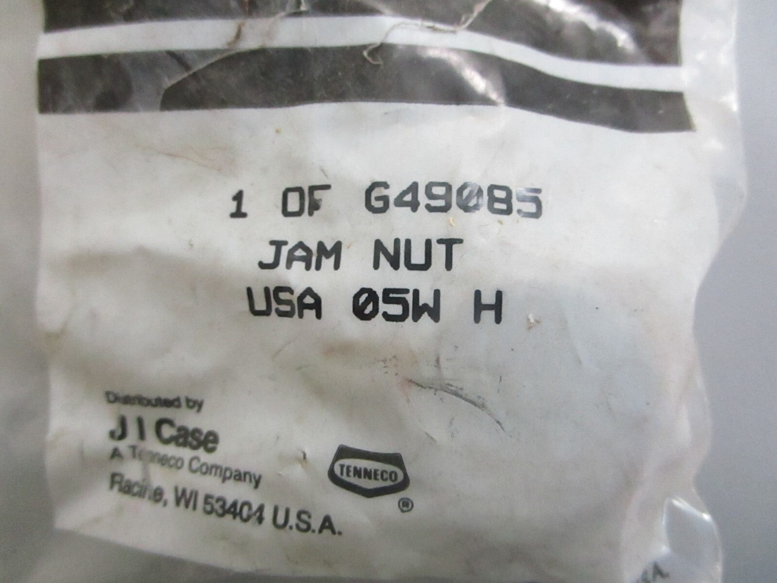 *NEW OEM* 0820 Case IH Jam Nut G49085